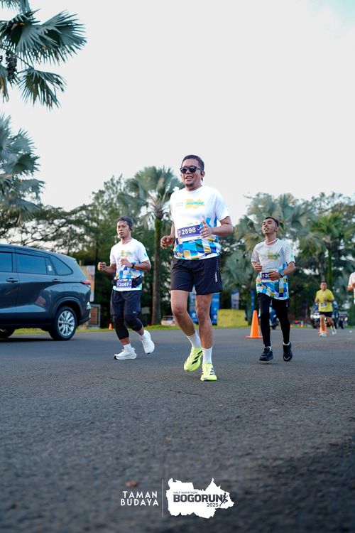 Race photo from Taman Budaya x BOGORUN 2025