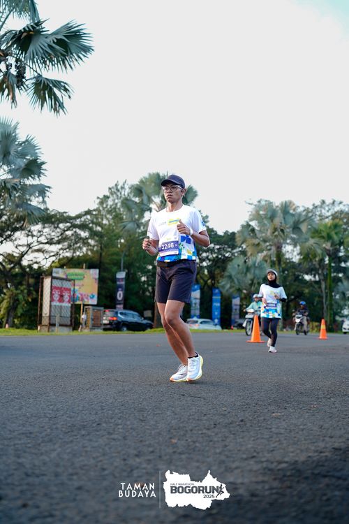 Race photo from Taman Budaya x BOGORUN 2025