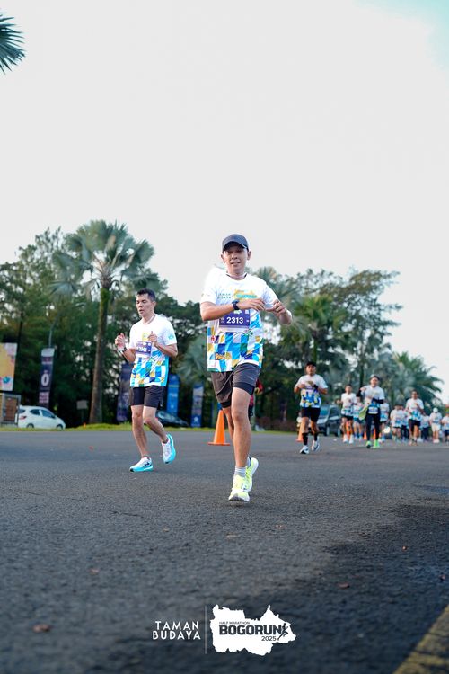 Race photo from Taman Budaya x BOGORUN 2025