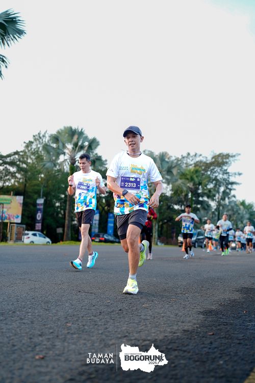 Race photo from Taman Budaya x BOGORUN 2025