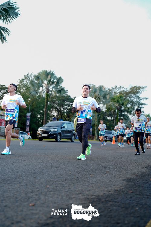 Race photo from Taman Budaya x BOGORUN 2025