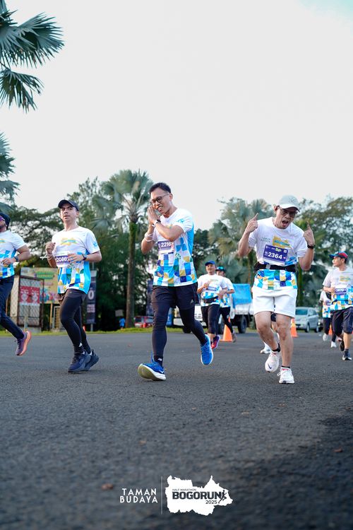 Race photo from Taman Budaya x BOGORUN 2025