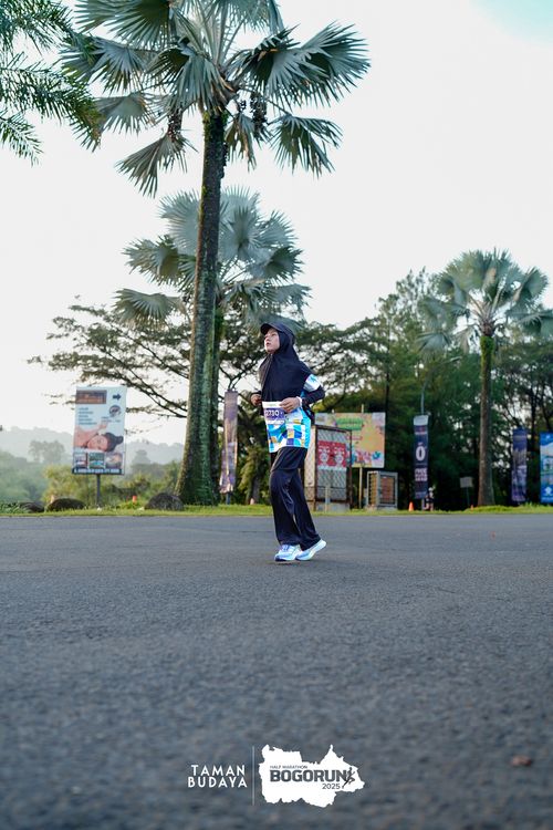 Race photo from Taman Budaya x BOGORUN 2025