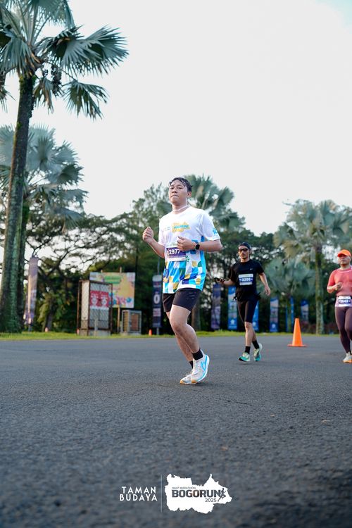 Race photo from Taman Budaya x BOGORUN 2025