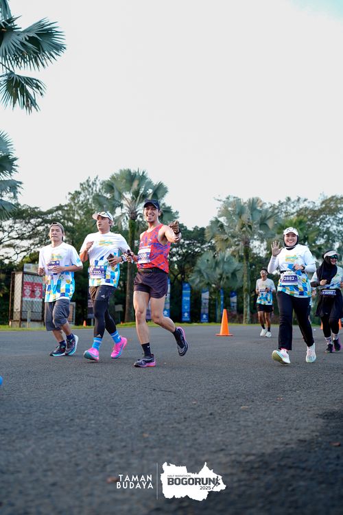 Race photo from Taman Budaya x BOGORUN 2025