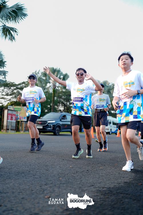 Race photo from Taman Budaya x BOGORUN 2025