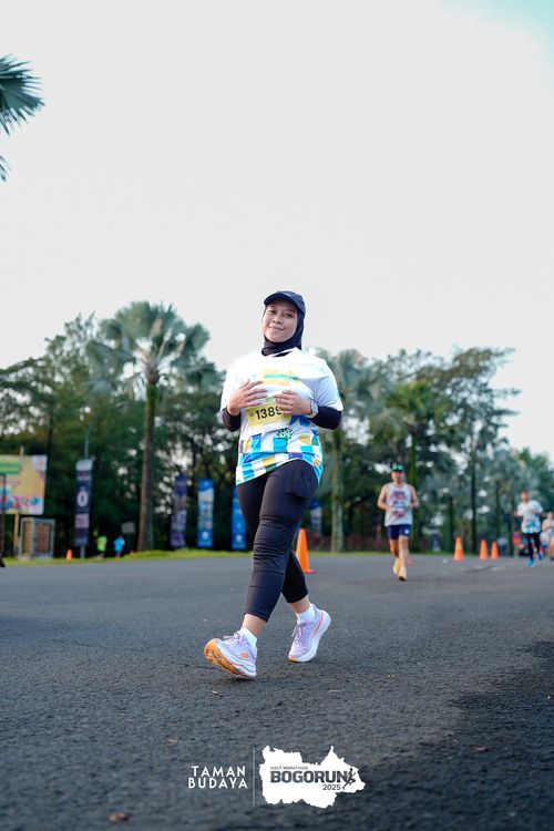 Race photo from Taman Budaya x BOGORUN 2025