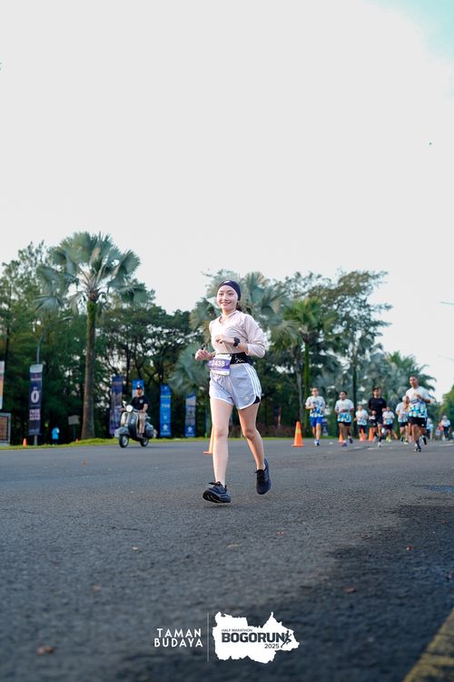 Race photo from Taman Budaya x BOGORUN 2025