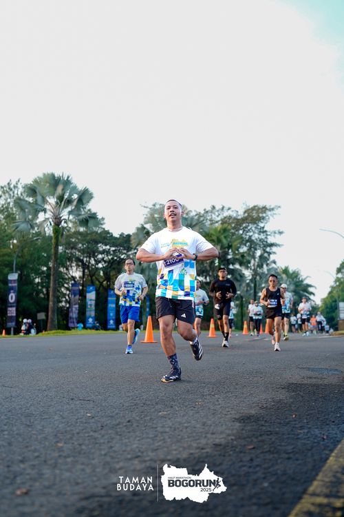 Race photo from Taman Budaya x BOGORUN 2025