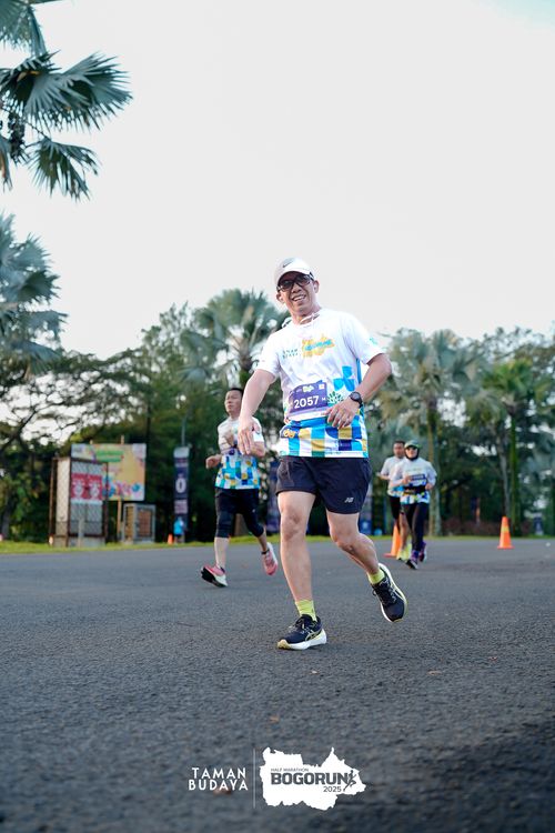 Race photo from Taman Budaya x BOGORUN 2025