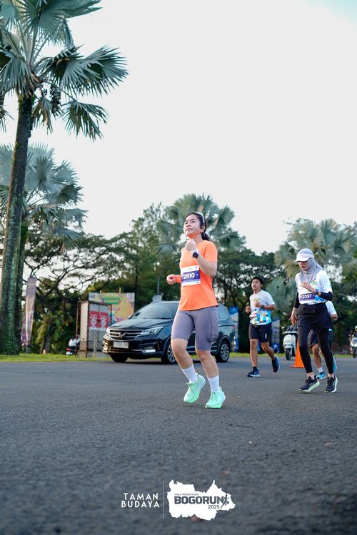 Race photo from Taman Budaya x BOGORUN 2025