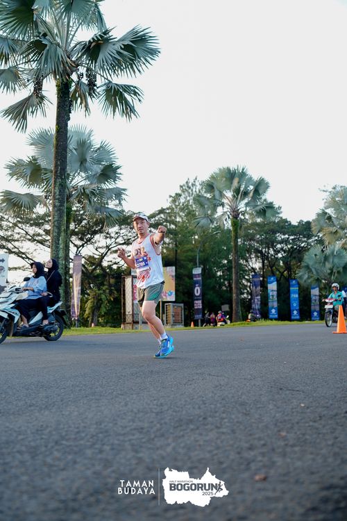 Race photo from Taman Budaya x BOGORUN 2025