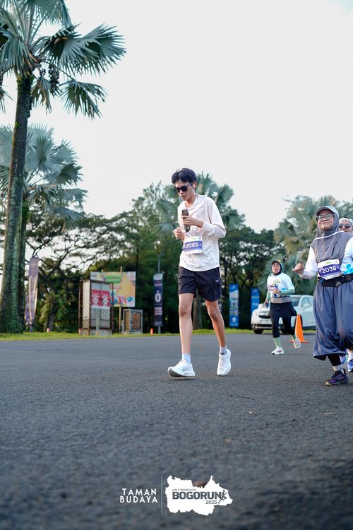 Race photo from Taman Budaya x BOGORUN 2025
