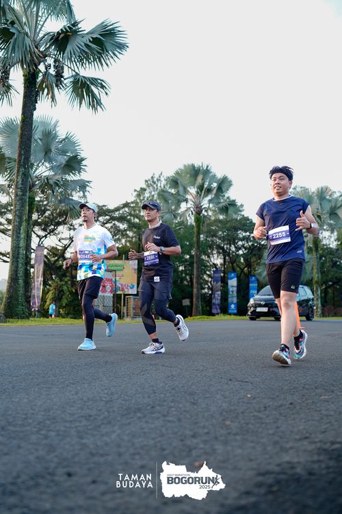 Race photo from Taman Budaya x BOGORUN 2025