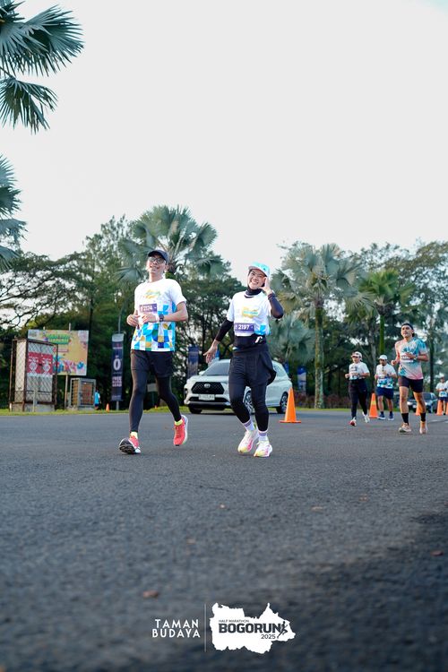 Race photo from Taman Budaya x BOGORUN 2025