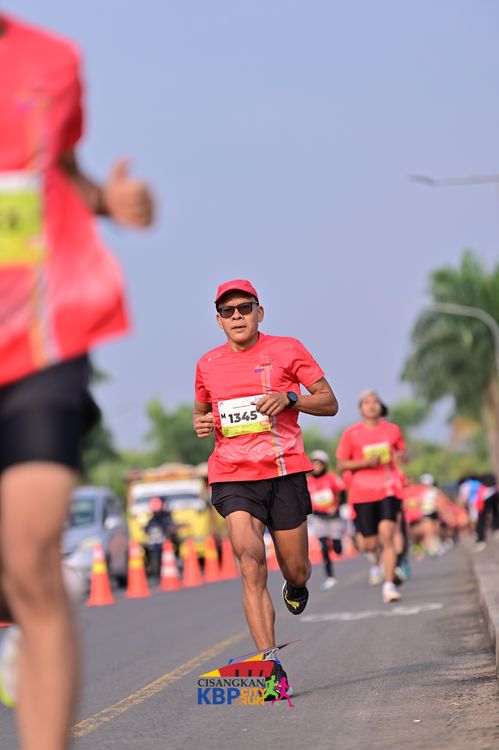 Race photo from CISANGKAN KBP CITY RUN 2025