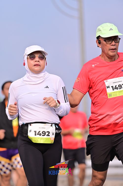 Race photo from CISANGKAN KBP CITY RUN 2025