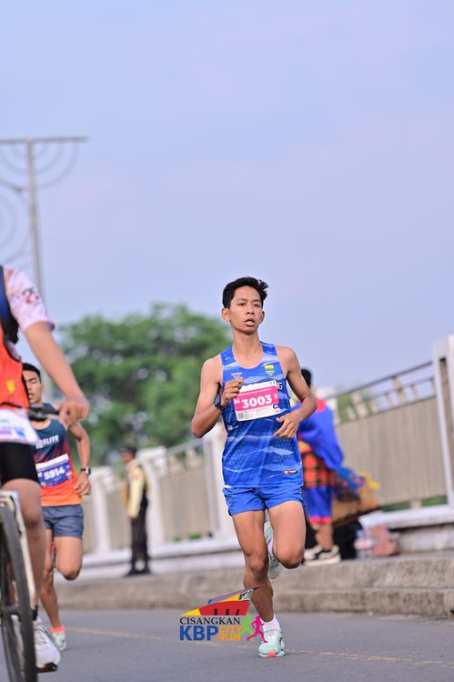 Race photo from CISANGKAN KBP CITY RUN 2025