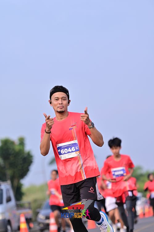 Race photo from CISANGKAN KBP CITY RUN 2025