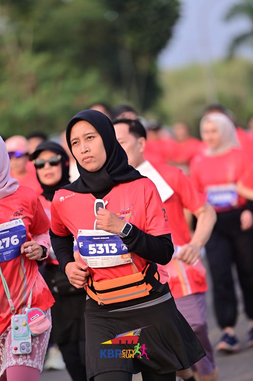 Race photo from CISANGKAN KBP CITY RUN 2025