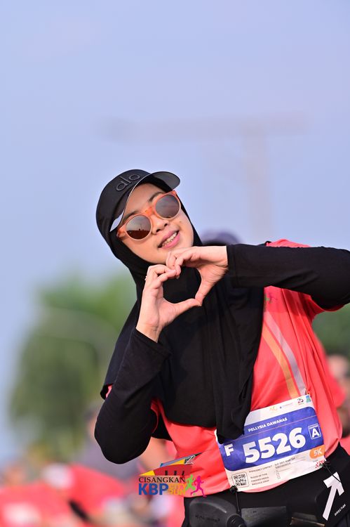 Race photo from CISANGKAN KBP CITY RUN 2025