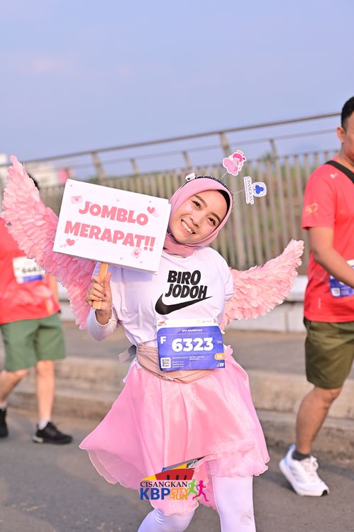 Race photo from CISANGKAN KBP CITY RUN 2025
