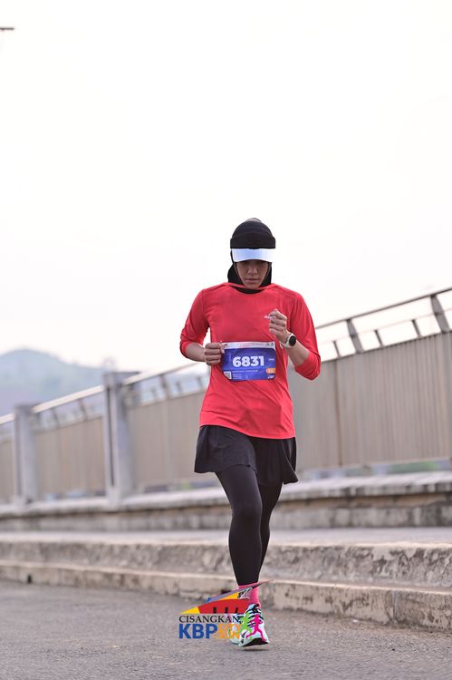 Race photo from CISANGKAN KBP CITY RUN 2025