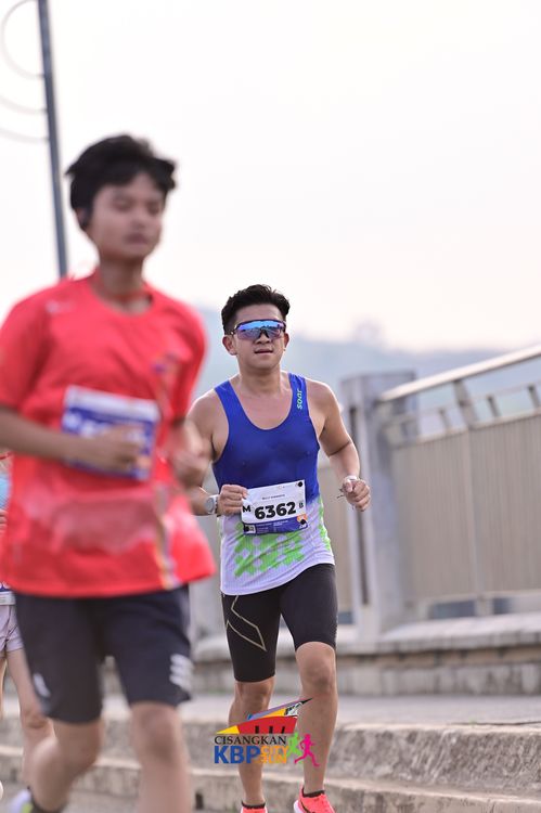Race photo from CISANGKAN KBP CITY RUN 2025
