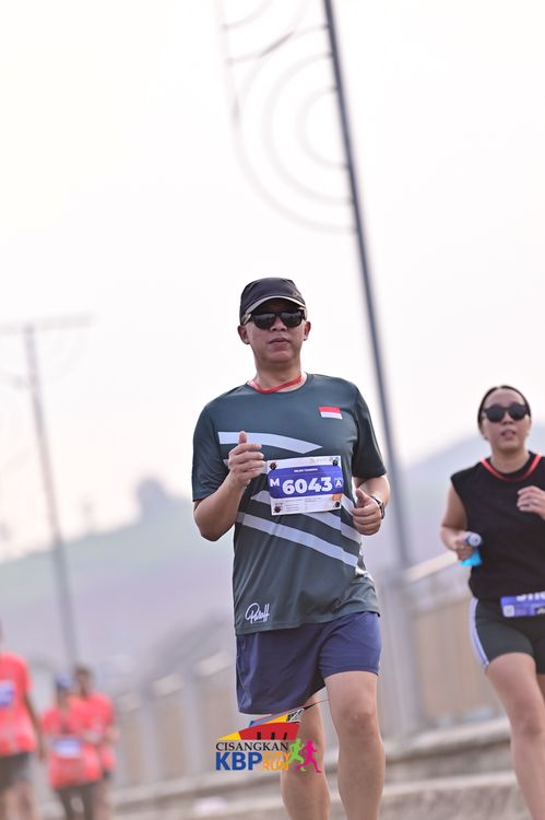 Race photo from CISANGKAN KBP CITY RUN 2025