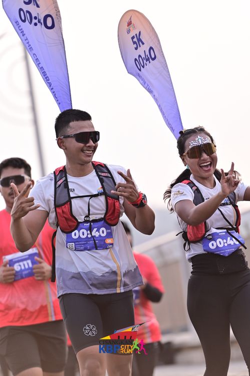 Race photo from CISANGKAN KBP CITY RUN 2025