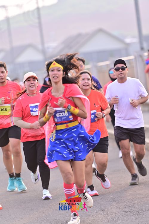 Race photo from CISANGKAN KBP CITY RUN 2025