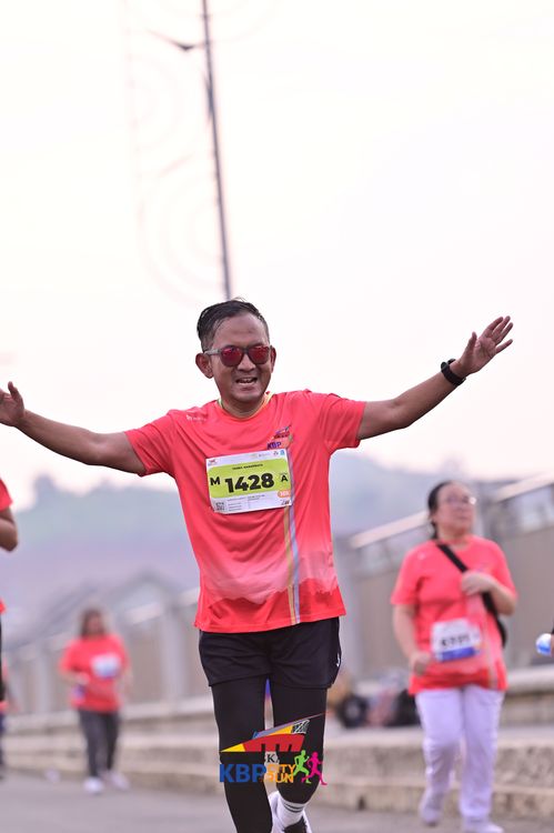 Race photo from CISANGKAN KBP CITY RUN 2025