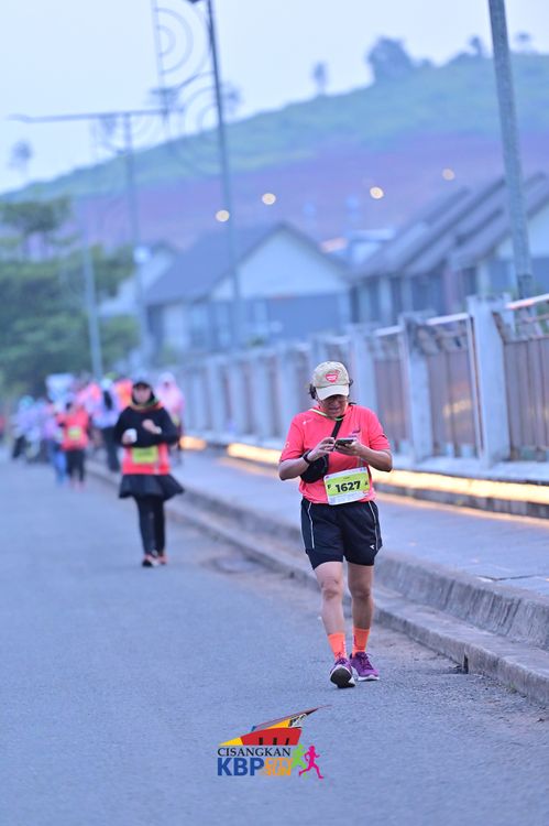 Race photo from CISANGKAN KBP CITY RUN 2025