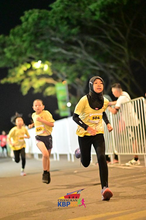 Race photo from CISANGKAN KBP CITY RUN 2025