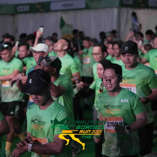 Race photo from ARUTMIN BORNEO RUN 2025