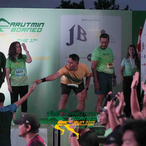 Race photo from ARUTMIN BORNEO RUN 2025