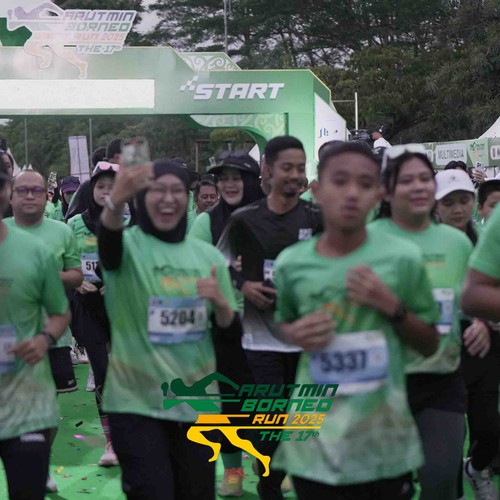 Race photo from ARUTMIN BORNEO RUN 2025