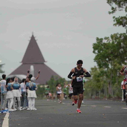 Race photo from ARUTMIN BORNEO RUN 2025