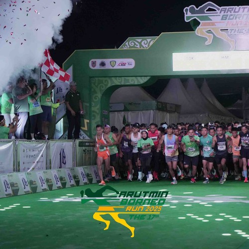 Race photo from ARUTMIN BORNEO RUN 2025
