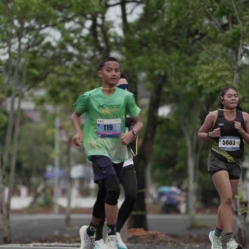 Race photo from ARUTMIN BORNEO RUN 2025