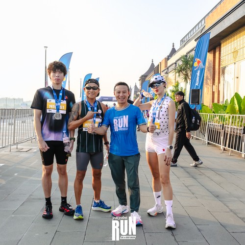 Race photo from YUK TRAVEL RUN