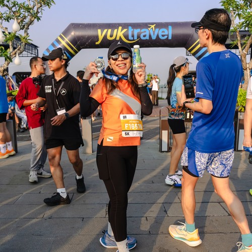 Race photo from YUK TRAVEL RUN