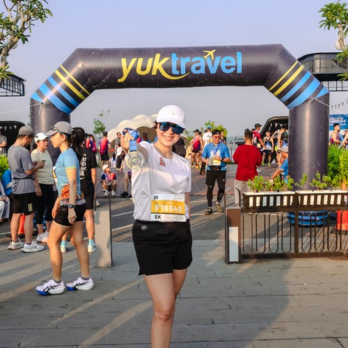 Race photo from YUK TRAVEL RUN
