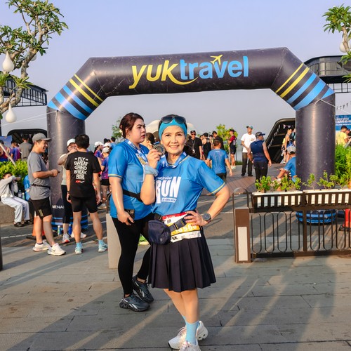 Race photo from YUK TRAVEL RUN