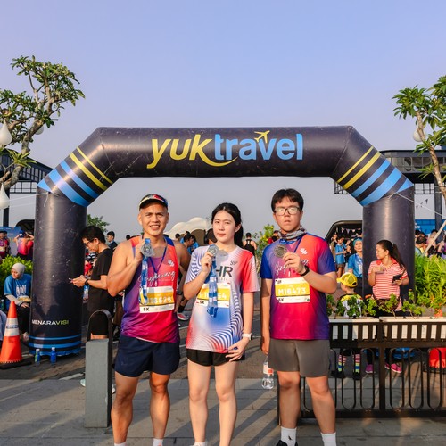 Race photo from YUK TRAVEL RUN