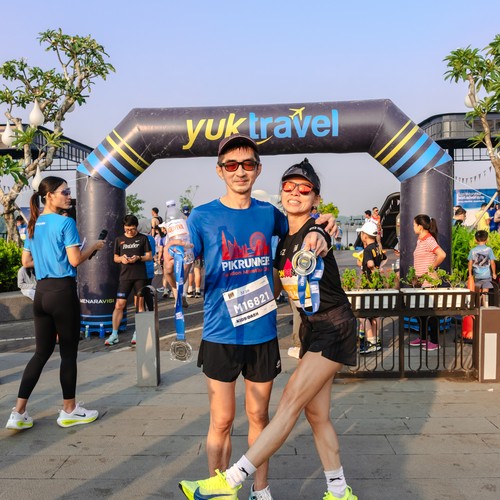 Race photo from YUK TRAVEL RUN