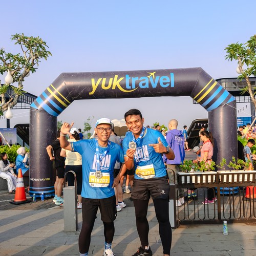 Race photo from YUK TRAVEL RUN