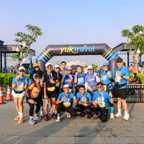 Race photo from YUK TRAVEL RUN