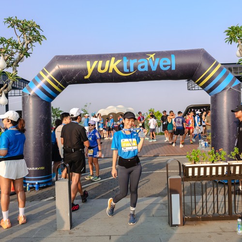 Race photo from YUK TRAVEL RUN