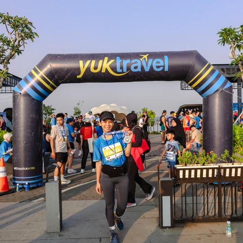 Race photo from YUK TRAVEL RUN